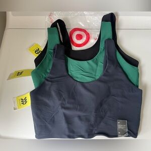 NWT All In Motion 3 Pack Sports Bras
